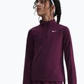 Children's training longsleeve Nike Dri-Fit 1/4 Zip bordeaux/white 4