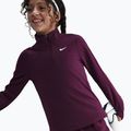 Children's training longsleeve Nike Dri-Fit 1/4 Zip bordeaux/white 6