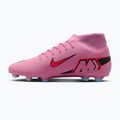 Men's football boots Nike Mercurial Superfly 10 Club FG/MG magic flamingo/black/total crimson 9