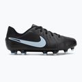 Children's football boots Nike Tiempo Legend 10 Academy FG/MG black/black 2