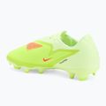 Men's football boots Nike Phantom 6 Low Academy FG/MG hyper crimson/limelight/black 3