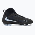 Children's football boots Nike Phantom 6 High Club FG/MG black/black 2