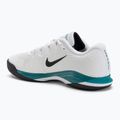 Men's tennis shoes Nike Vapor 12 white / black / radiant emerald 3