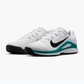Men's tennis shoes Nike Vapor 12 white / black / radiant emerald 10