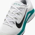 Men's tennis shoes Nike Vapor 12 white / black / radiant emerald 15