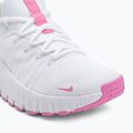 Women's training shoes Nike Free Metcon 6 white/playful pink 7