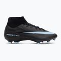 Men's football boots Nike Mercurial Superfly 10 Academy MG black/ice blue 2