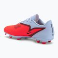 Men's football boots Nike Phantom 6 Low Club FG/MG royal tint/bright crimson 3