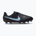 Children's football boots Nike Tiempo Legend 10 Academy FG/MG black/black 8