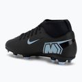 Children's football boots Nike Mercurial Superfly 10 Club FG/MG black/ice blue 3