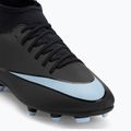 Children's football boots Nike Mercurial Superfly 10 Club FG/MG black/ice blue 7