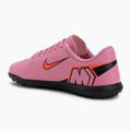 Children's football boots Nike Mercurial Vapor 16 Club TF magic flamingo/black/total crimson 3