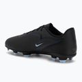 Children's football boots Nike Phantom 6 Low Club MG black/black 3