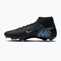 Men's football boots Nike Mercurial Superfly 10 Academy MG black/ice blue 9