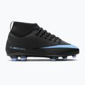 Children's football boots Nike Mercurial Superfly 10 Club FG/MG black/ice blue 8