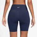 Women's shorts Nike One High Waisted 8" Biker midnight navy 2