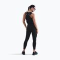 Women's running leggings Nike Tempo Swoosh Run High-Waisted 7/8 black/white 3