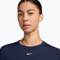 Women's training top Nike One Classic Dri-Fit midnight navy/white 3