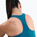Training bra Nike Swoosh Medium Support green abyss/white 5