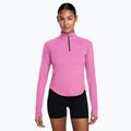 Women's Nike Tempo Dri-Fit 1 / 4 Zip running sweatshirt playful pink