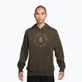 Men's tennis sweatshirt Nike Court Dri-Fit Heritage French Terry Hoodie dark hazel/saffron quartz
