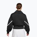Women's tennis sweatshirt Nike Advantage Dri-Fit FZ black/white 2