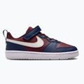 Children's shoes Nike Court Borough Low Recraft dark team red/ssoft pearl/midnight navy 8