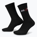 Socks  Jordan Everyday Crew 1 pair black/white/university red