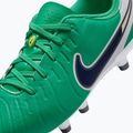 Children's football boots Nike Tiempo Legend 10 Academy LV8 FG/MG stadium green/dark obsidian 9