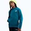 Children's sweatshirt Nike Sportswear Club Fleece green abyss/white