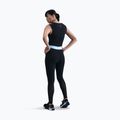 Women's leggings Nike Pro 365 Tight black/celestine blue/white 3