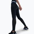 Women's leggings Nike Pro 365 Tight black/celestine blue/white 4