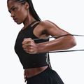 Women's training top Nike One Fitted Dri-Fit Cropped Tank black/dark smoke grey 4