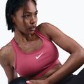 Sports bra Nike Swoosh Medium Support sweet beet/white 5