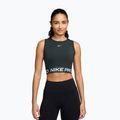 Women's training T-shirt Nike Pro Dri-Fit seaweed/white