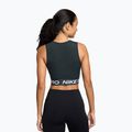 Women's training T-shirt Nike Pro Dri-Fit seaweed/white 2