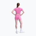 Woman's training top Nike Pro Dri-Fit Graphic Cropped playful pink/pink foam/white 3