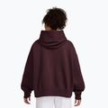 Women's sweatshirt Nike Sportswear Phoenix Fleece Oversized burgundy crush/sail 2