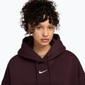 Women's sweatshirt Nike Sportswear Phoenix Fleece Oversized burgundy crush/sail 3
