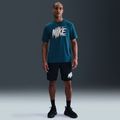 Men's T-shirt Nike Hyverse Dri-Fit UV Top blue force/still red 4