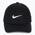 Men's baseball cap Nike Rise Structured Trucker black/black/white 2