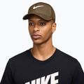 Nike Dri-FIT Club baseball cap mosswood brown/white