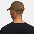 Nike Dri-FIT Club baseball cap mosswood brown/white 2