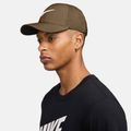 Nike Dri-FIT Club baseball cap mosswood brown/white 3