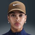 Nike Dri-FIT Club baseball cap mosswood brown/white 5