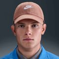 Nike Club Unstructured Futura Wash rose gold/white baseball cap 5