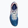 Men's running shoes Nike Vaporfly 4 multi-color/mountain blue/fire red/clear 5