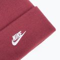 Winter hat Nike Peak Futura Beanie sweet beet/white 3