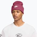 Winter hat Nike Peak Futura Beanie sweet beet/white