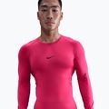 Men's training longsleeve Nike Pro Dri-Fit Tight Fitness rush pink/black 4